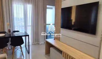 Apartamento 2 dormitórios sendo um suíte no Vila Santa Maria em Americana- SP