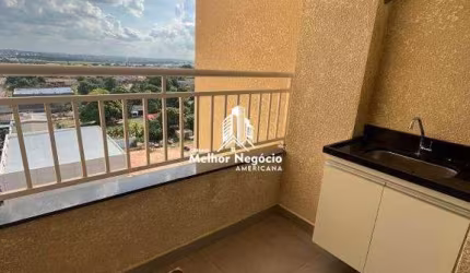 Apartamento Novo com 2 dormitórios um com suíte à venda 59 m² - Jardim América II - Americana/SP