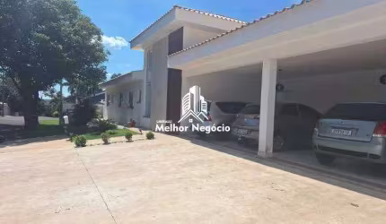 Linda Casa/Chácara 315 m² de construção, à venda, 3 Dormitórios (Quartos), no Condomínio Colinas de Piracicaba -Piracicaba/SP