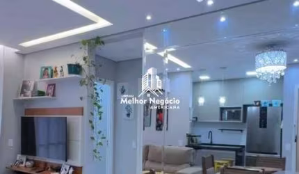 Apartamento com 2 dormitórios, sendo 1 suíte, à venda em Santa Bárbara d'Oeste.