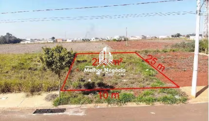 Terreno à venda no Jardim Itapuã em Santa Bárbara D'Oeste- SP