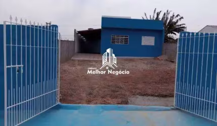 Casa à venda com 2 dormitórios e 1 banheiro no Jardim Colina em Monte Mor - Ótima oportunidade!!!