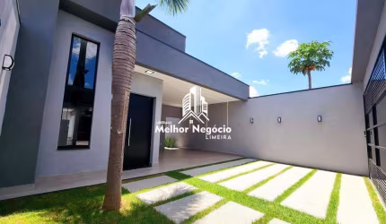 Casa com 2 dormitórios, sendo 1 suíte, à venda em Limeira.