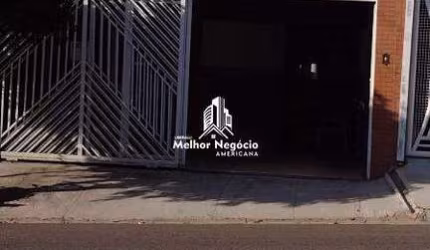 Casa de 150m² com 3 dormitórios sendo um suíte à venda no Parque Residencial Jaguari em Americana/ SP