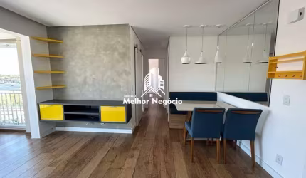 Apartamento com 02 dormitórios (quartos) sendo 01 deles suíte bem amplos à venda, no bairro Parque Itália em Campinas/SP.