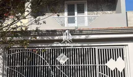 Sobrado geminado 3 dormitórios170m² no Residencial Furlan em Santa Bárbara D'Oeste/SP.