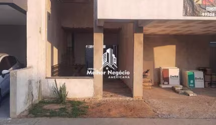 Casa com 2 dormitórios, sendo 1 suíte, à venda em Americana.
