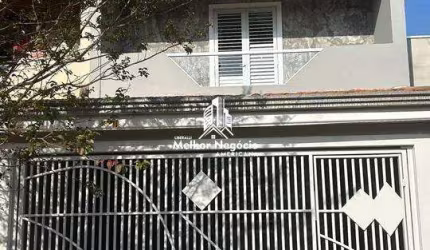 Sobrado geminado 3 dormitórios170m² no Residencial Furlan em Santa Bárbara D'Oeste/SP.