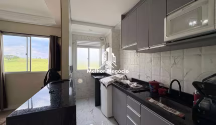 Apartamento à venda com 2 dormitórios e 1 banheiro no Condomínio HM Smart Hortolândia II em Hortolândia - Excelente localização!