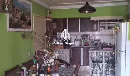 Apartamento à venda com 2 dormitórios e 1 banheiro no Condomínio Caminhos do Vento A em Hortolândia - Excelente localização!