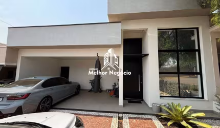 Casa á venda com 2 dormitórios sendo 1 suíte no Condomínio Residencial Real Parque, em Sumaré, SP.