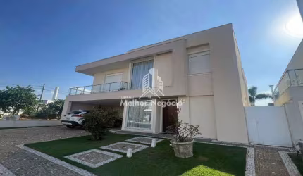 Casa à venda com 4 dormitórios e 4 suítes no Condomínio Green Park Residence em Hortolândia/SP