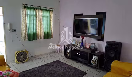 Casa à venda com 2 dormitórios no Residencial Bordon em Sumaré/SP NÃO ACEITA FINANCIAMENTO
