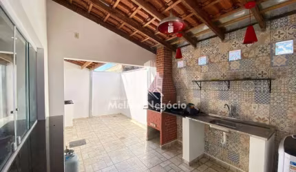 Casa à Venda com 3 dormitórios sendo 2 suítes no Jardim Ouro Preto, em Campinas, SP