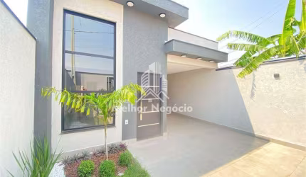Casa à venda com 03 dormitórios sendo 01 deles suíte no loteamento Vila Verde em Hortolândia/SP