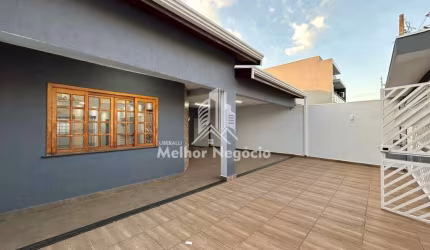 Casa com 3 dormitórios (quartos) bem amplos e 01 deles sendo suíte à venda no bairro Jardim Novo Cambuí em Hortolândia/SP.