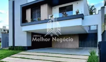 Linda casa à venda com 3 Dormitórios sendo 3 suítes no Condomínio Vila D'Áquila, 328m² - , Piracicaba, SP