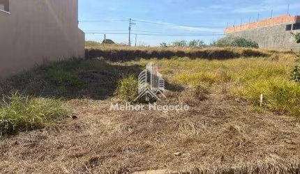 Terreno, Jardim São Felipe, Hortolândia - R$ 219.000 mil, Cod: RTE2621