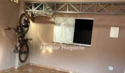 CÓD:RRCA4054 -Casa à venda somente a vista, Jardim Santa Rosa em Sumaré. Com 3 dorms,1 banheiro ,1 vaga de garagem.