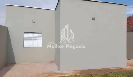 CÓD:RCA3895 - Casa à venda 3 dormitórios (quartos), 83m² de cosntrução no Bairro Garças, Piracicaba, SP