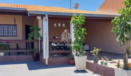 Casa à venda com 3 dorms,1 banheiro,3 vagas de garagem e com edicula no fundo, Vila Real Continuação, Hortolândia, SP - COD: 3RCA3719_LMN