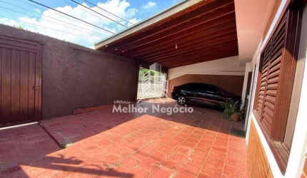 Casa à venda, com 5 dormitórios (quartos) sendo 1 suíte com garagem para 4 carros no Jardim Capivari, Campinas, SP