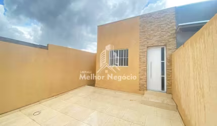 Casa à Venda com 02 dormitórios, Parque Residencial São Clemente, Monte Mor, SP - R$266 mil CA2960