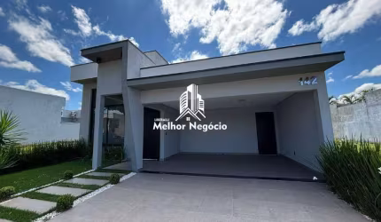 Casa à venda,CONDOMINIO RESEDENCIAL CONDE II EM PAULINIA ,CASA COM 3 QUARTOS COM 2 SUITES