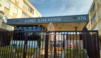 CÓD:3RAP4064 - Apartamento à venda, com 2 dormitórios ( quartos) com 1 vaga de garagem no Condomínio Ilha Verde - Vila João Jorge - Campinas /SP.