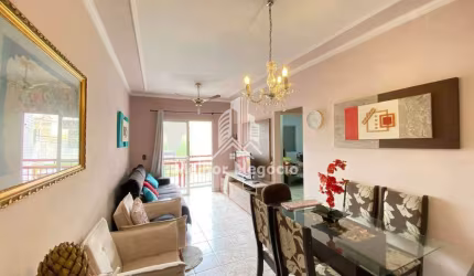 Apartamento à venda com 2 dormitórios sendo 1 suíte, sala para 2 ambientes com sacada. Vila Industrial, Campinas, SP AP1844