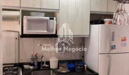 CÓD: 3RAP2931_LMN - Apartamento para venda com 02 dormitórios, no bairro Jardim Márcia (Cond. Parque Capitã), em Campinas, SP - R$260 mil