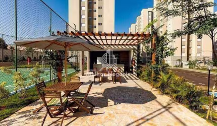 Apartamento à venda, com 2 dormitórios (quartos ) uma vaga de garagem no Condomínio Portal Campo dos Hibiscos, em Sumaré, SP - 3RAP2962_LMN