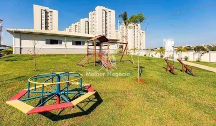 Apartamento à venda, com 2 dormitórios (quartos ) uma vaga de garagem no Condomínio Portal Campo dos Hibiscos no Jardim Maria Luíza, Sumaré, SP