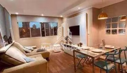 Apartamento à venda, 2 dormitórios com 1 suíte, Jardim São Rafael próximo ao Taquaral, Condomínio Edificio Araraquara, Campinas, SP