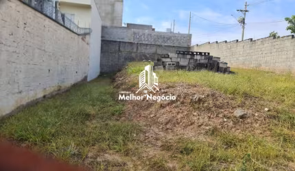 Terreno à venda com 296m² no Residencial Parque Fazenda em Campinas/SP