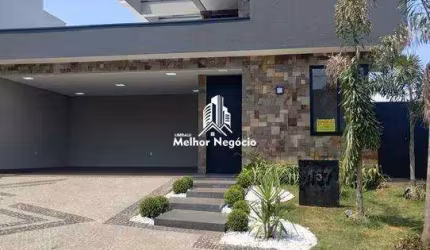 Casa à venda 04 dormitórios ( com suíte), no Condomínio Santorini Residencial Club, em Paulínia SP