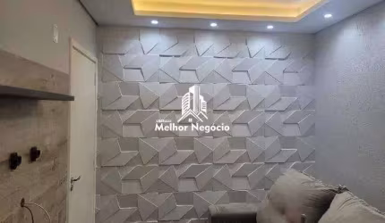 Apartamento á venda 54m², 2 dormitórios (quartos) Condomínio Parque Piazza Navona - Pompéia - Piracicaba/SP