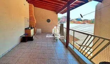Casa no Jardim Brasília, SP, 140m² de construção, à venda, 3 Dormitórios (Quartos), 2 banheiros -Santa Bárbara D'Oeste,