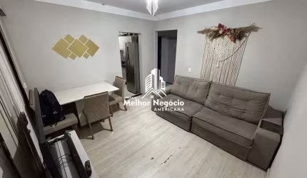 APARTAMENTO DE 55 m² DE 2 DORMITÓRIOS NO BAIRRO JD SANTA RITA DE CASSIA EM SANTA BARBARA DO OESTE -SP