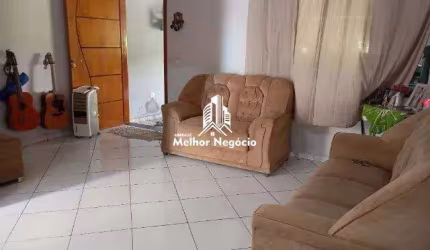 Casa no bairro Jardim São Camilo, 110m² de construção, à venda, 2 Dormitórios (Quartos), 2 banheiros - Santa Bárbara D'Oeste, SP