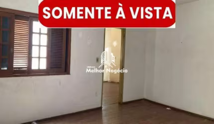 (NÃO ACEITA FINANCIAMENTO) Casa com 02 dormitórios à venda no bairro Cidade Alta, Piracicaba - SP