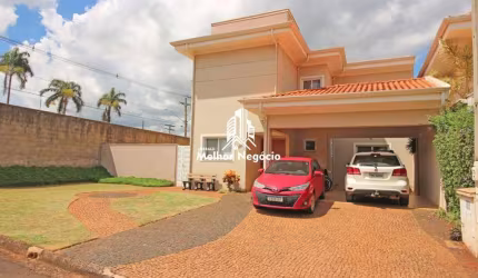 Casa com 03 Dormitórios sendo 01 suíte master, no Condomínio Jardim dos Manacás (Betel) - Paulínia/SP