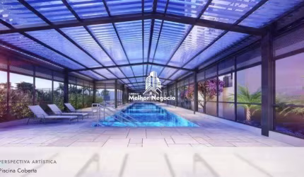 Apartamento 46m² à venda, 1 Dormitório (Quarto), 1 banheiro - Sirius Patriani Bairro Jardim São Bento do Recreio - Valinhos S/P