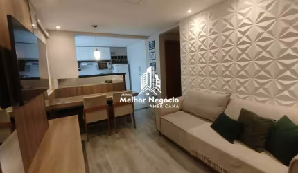 Apartamento 43m² de 2 dormitórios no Jardim Terrarmérica em Americana- SP