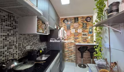 Apartamento 45 m² à venda, 2 Dormitórios (Quartos), 1 banheiro no Residêncial Bromelias - Bairro Jardim Amanda II, Hortolândia, SP,