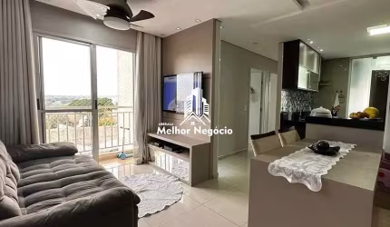 Apartamento no bairro Jardim Lizandra, 50m² à venda, 2 Dormitórios (Quartos), 1 banheiro Condomínio Residencial Bosques da Itália - Americana/SP