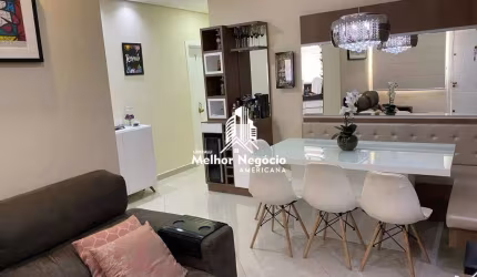Apartamento m² à venda, Condomínio Donana, 2 Dormitórios (Quartos), 1 banheiro no Jardim Ipiranga, Americana, SP