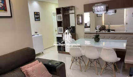 Apartamento m² à venda, Condomínio Donana, 2 Dormitórios (Quartos), 1 banheiro no Jardim Ipiranga, Americana, SP