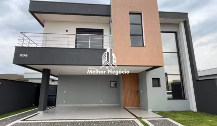 Casa com 04 dormitórios (04 suítes) à venda no Residencial Royal Garden, Paulínia - SP