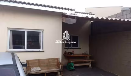 Casa 51m² de construção, à venda, 2 Dormitórios (Quartos), 1 banheiro Jardim Santa Rita de Cássia, Santa Bárbara D'Oeste, SP
